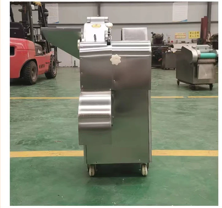 3D Automatic high speed frozen beef meat cube dicer Iberian ham cube cutting machine