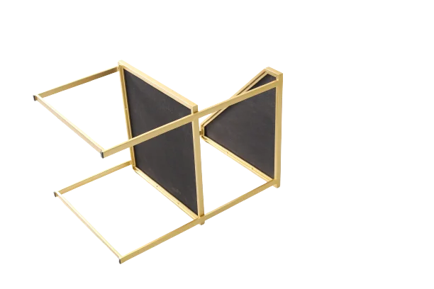 Фабрика Golden Arts, мебель для дома, Современная гостиная, креативный диван, Двухслойный дизайн, черный стеклянный боковой стол