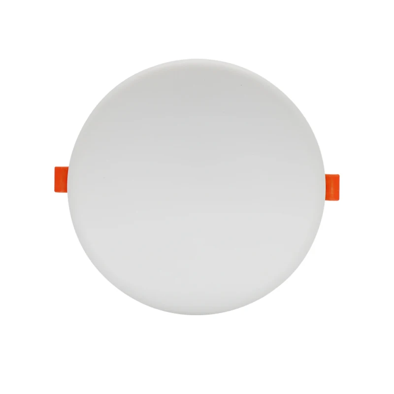 High quality frameless 2 in 1 18w round ultra super slim ceiling led panel light