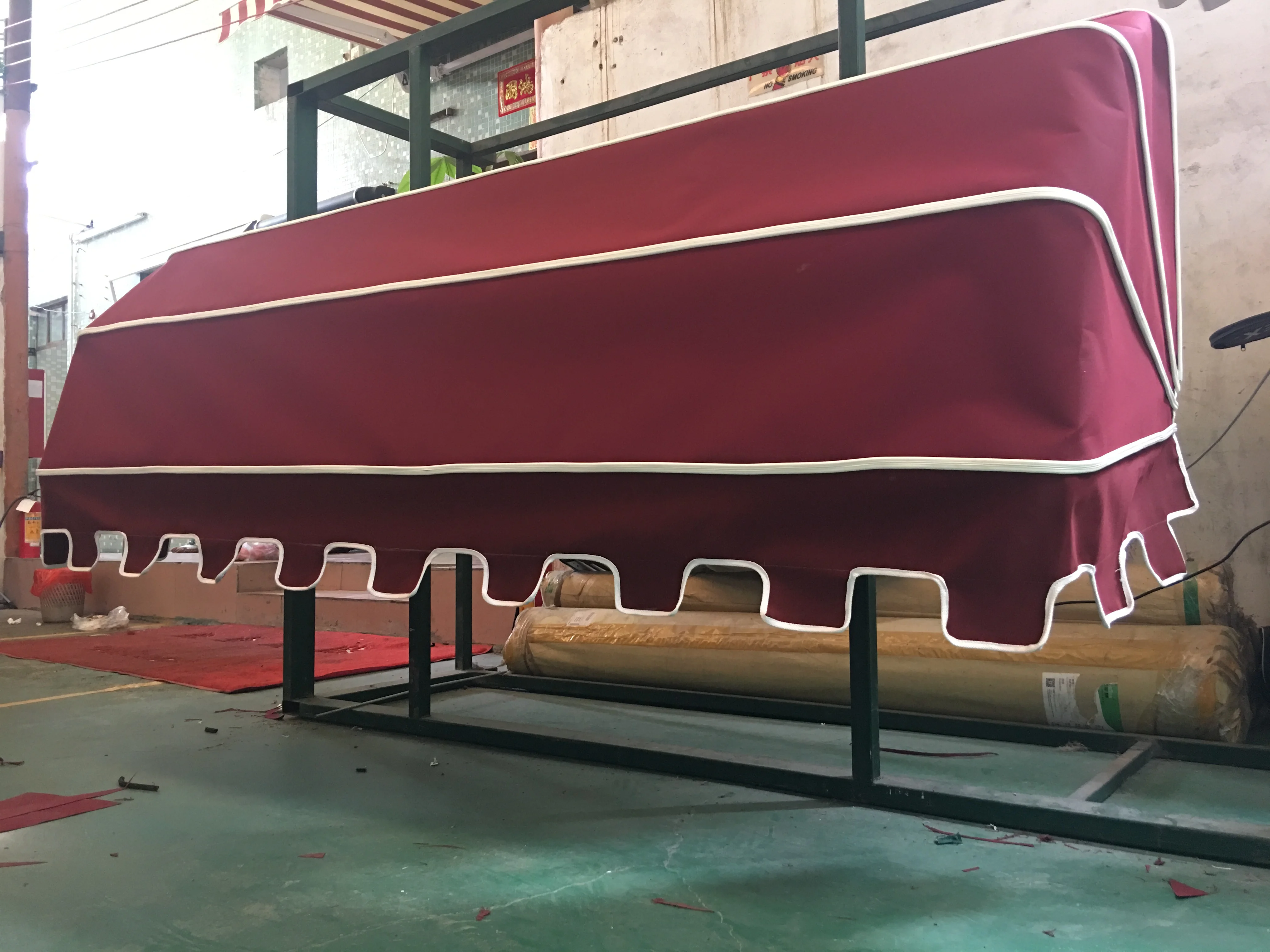 Aluminium Outdoor French Canopy Awning / European Style Retractable Window Awning