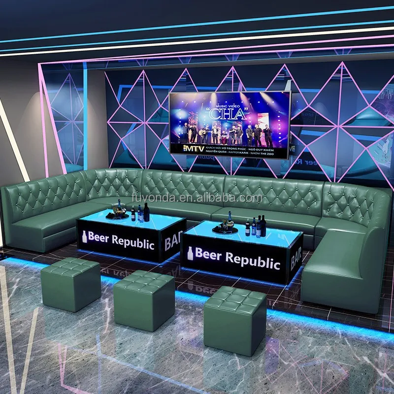 Hot sale elegant dining furniture design high back single side nightclub restaurant booth seating bar sofa