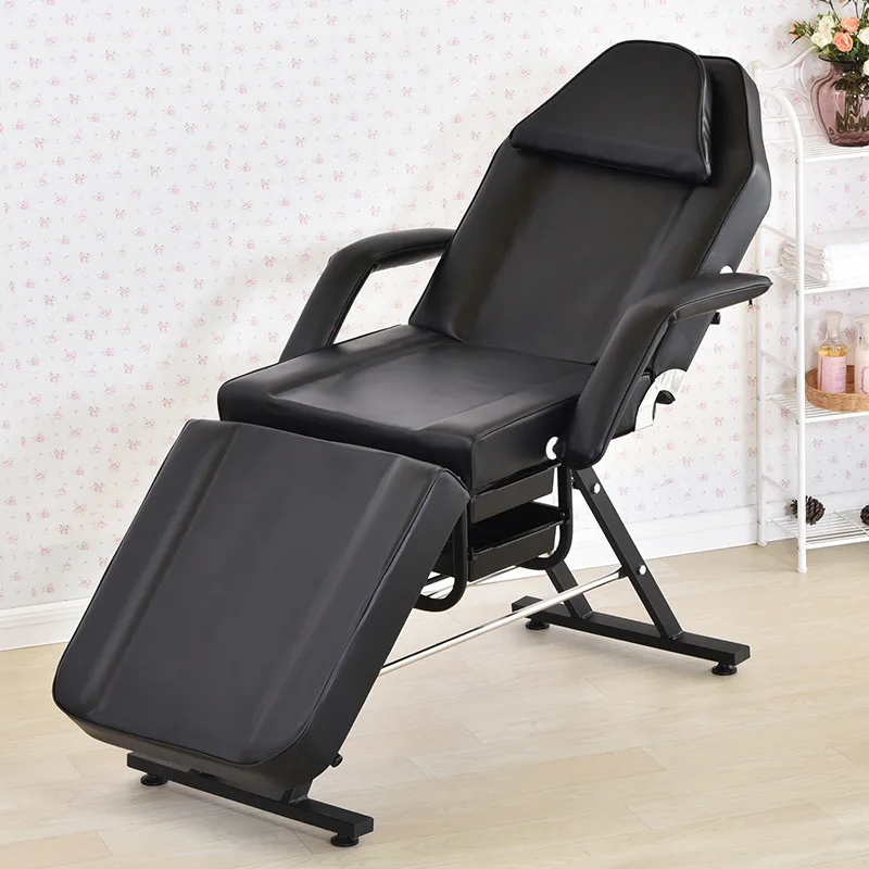 Folding Reclining Tables Multifunction Facial Beauty Bed Body Treatment Eyelash Grafting Salon Essentials Chair
