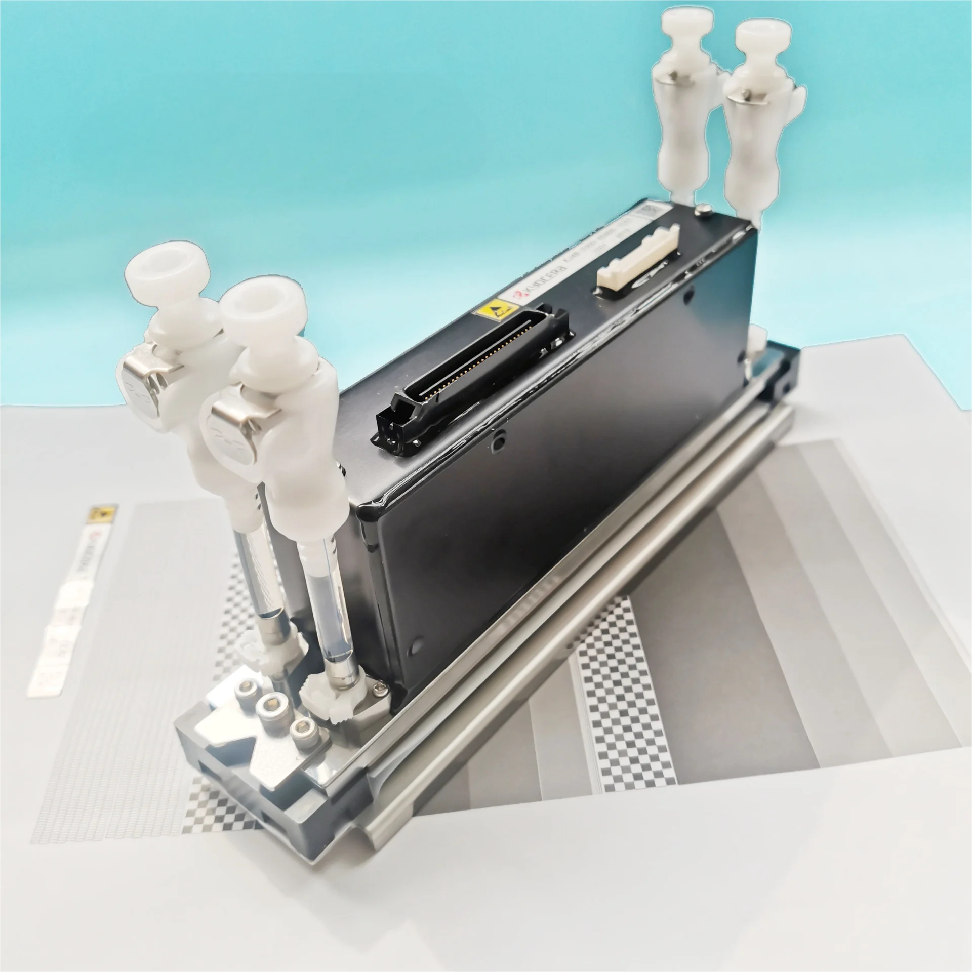 New Kyocera KJ4B-0300 printhead used in UV Ad Corrugated paper Photography Ceramic Tile printers