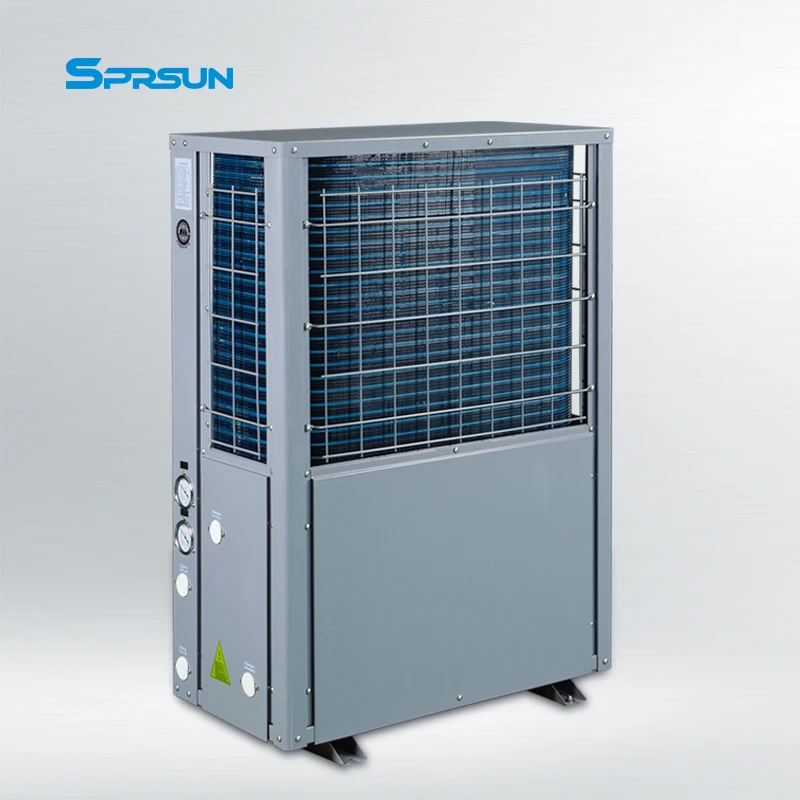 High efficient floor heating and cooling air source heat pump for household or commercial use