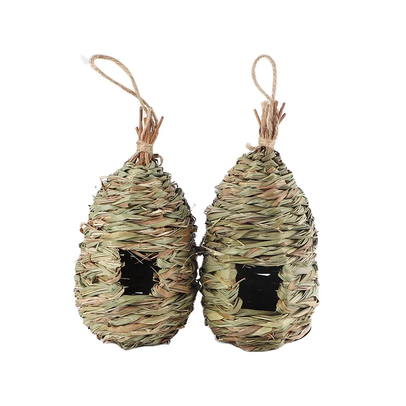 
Meeno Wholesale Handmade Grass Bird Nest Parrot Nest Eco-friendly Bird Cages 