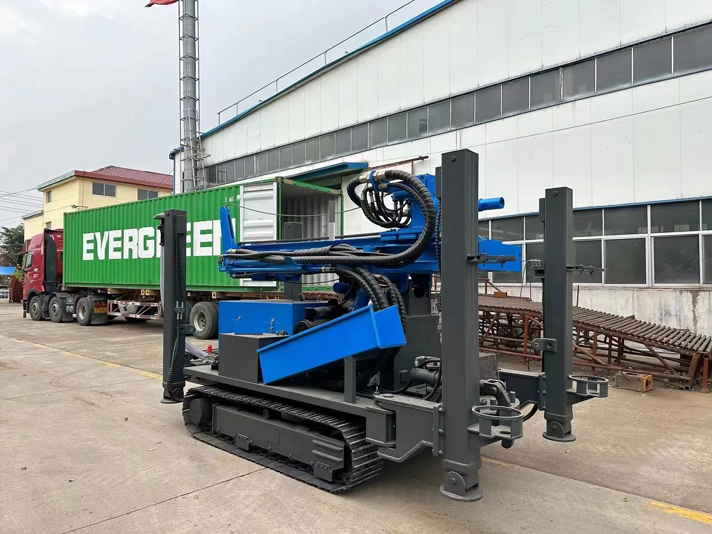 KW260 Drilling Rig Diesel Hydraulic Water Well Drilling Rig Machine for Sale