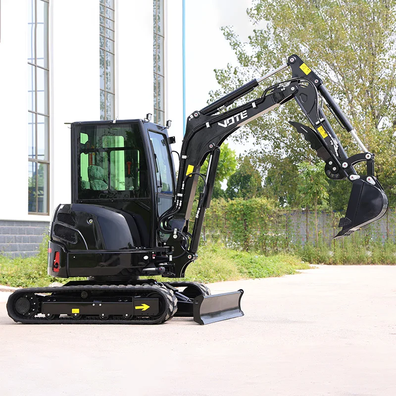 Free Shipping Chinese Hydraulic mini excavator 2 Ton CE/EPA Engine Digger With Cabin Bagger mini 3.5 Ton excavators