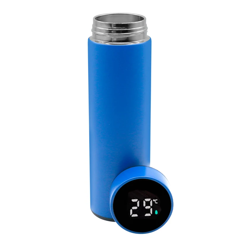 Double wall direct drinking stainless steel smart water bottle with custom logo