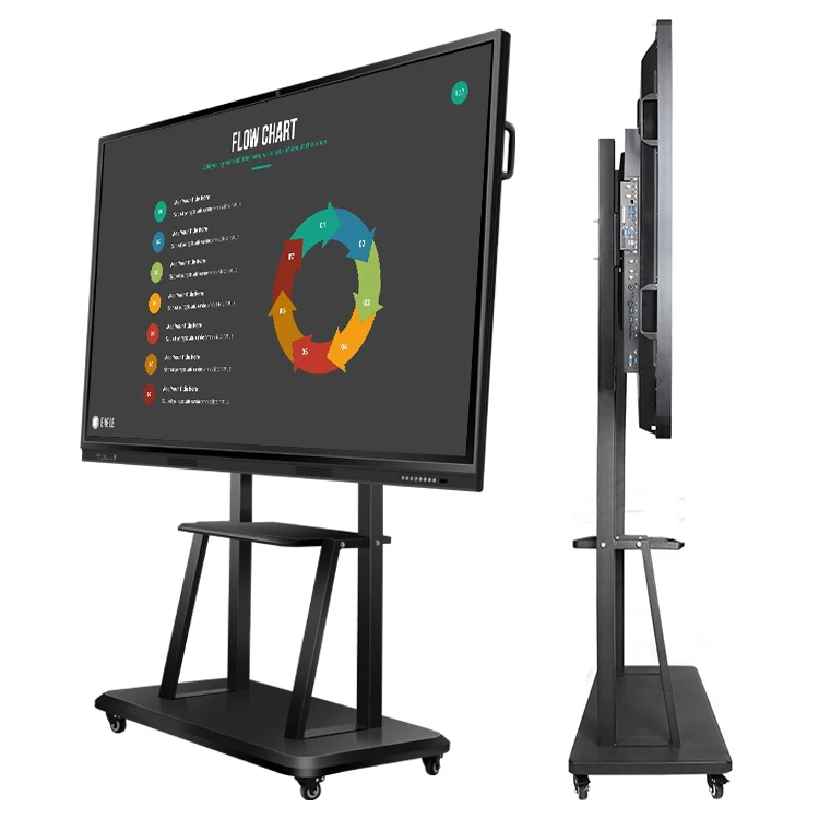 Heymi 4k touch screen 65 inch interactive flat panel with ops