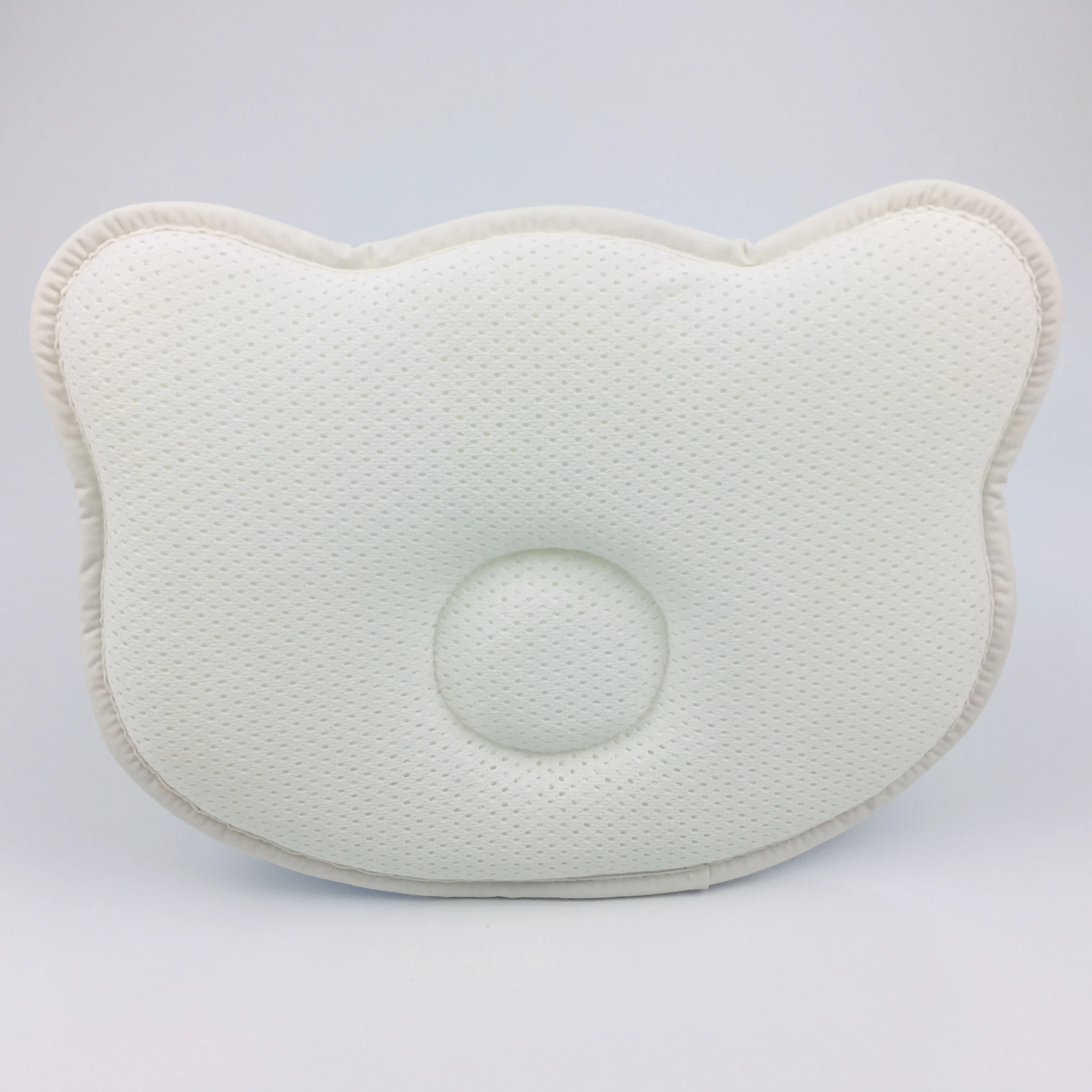 Best sale bear shape soft washable cooling 3d air mesh infant newborn baby pillow
