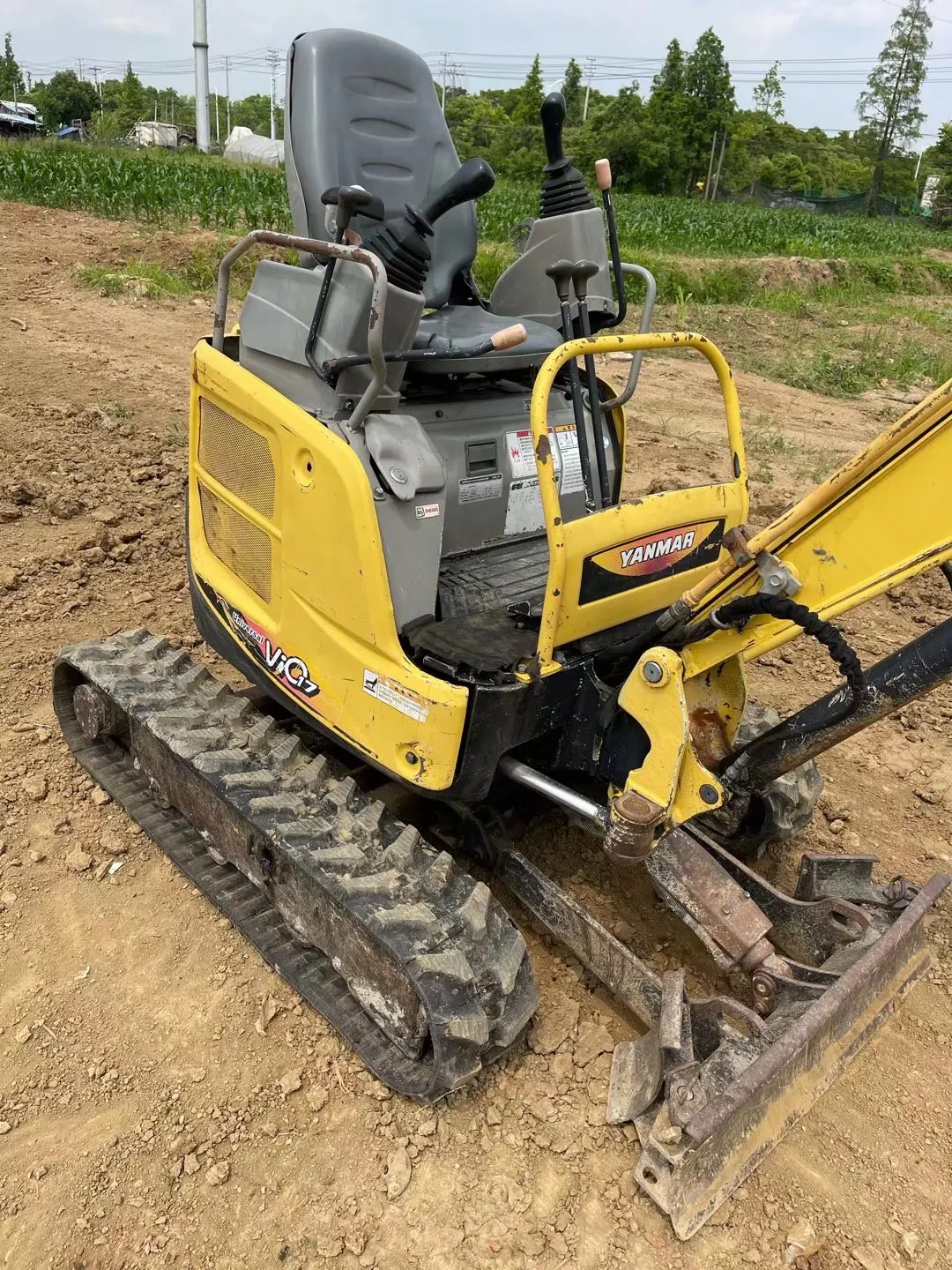 Used Excavators 1.5ton Mini Excavator Yanmar excavator for sale