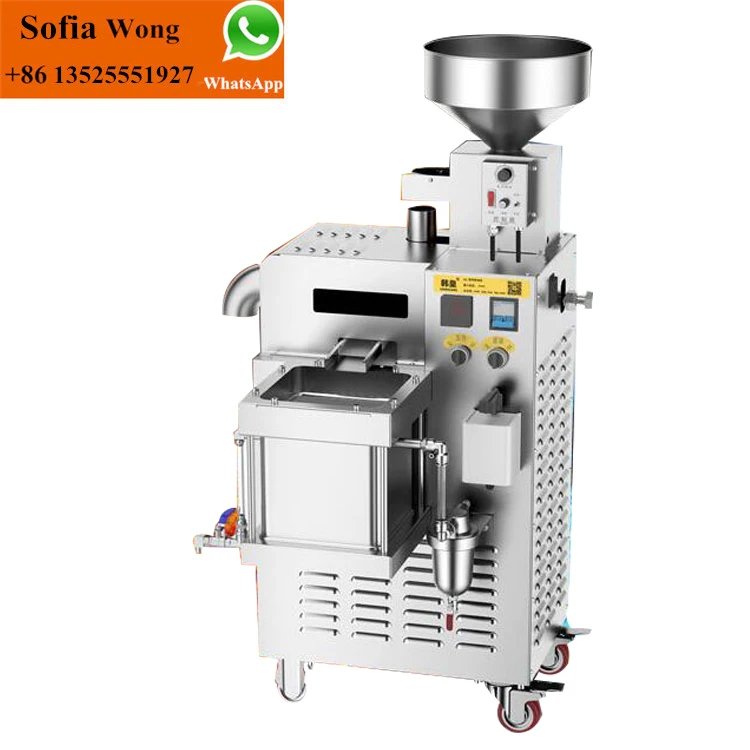 Top selling almond oil press machine/small cocoa butter hydraulic oil press