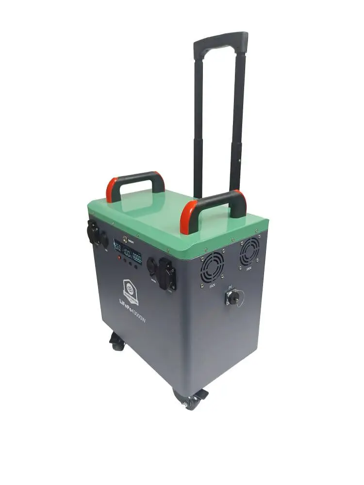 3000W 3800Wh Inverter Power Pack 110v 220v Solar Portable Station Portable AC Power Supply Portable Power Station