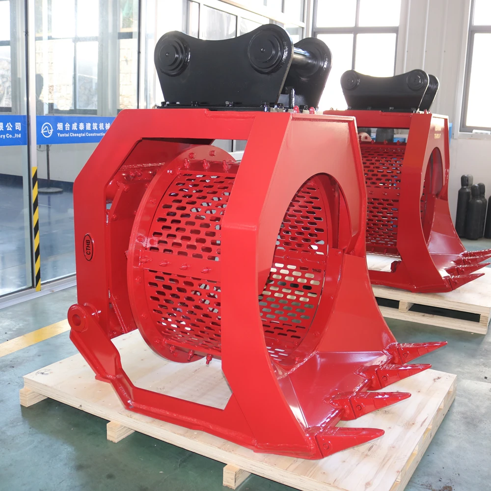 Excavator Accessories Komatsu Excavator PC200/PC250/PC300 /PC400 Bucket Hydraulic Rotary Screening Bucket