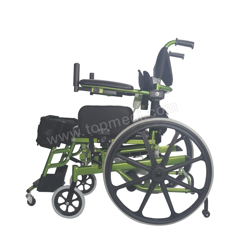 pro basic medline wheelchair semi-power standing wheelchair mobility chairs for seniors