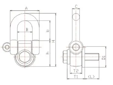 Японские безопасные болты с несколькими глазками высококачественные гайки винты