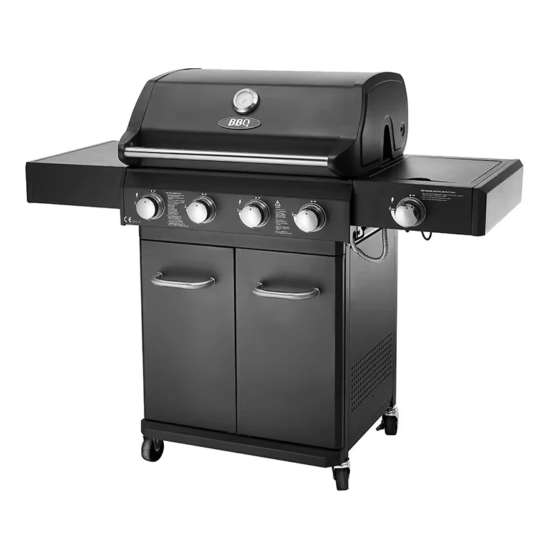 Газовый гриль с четырьмя горелками