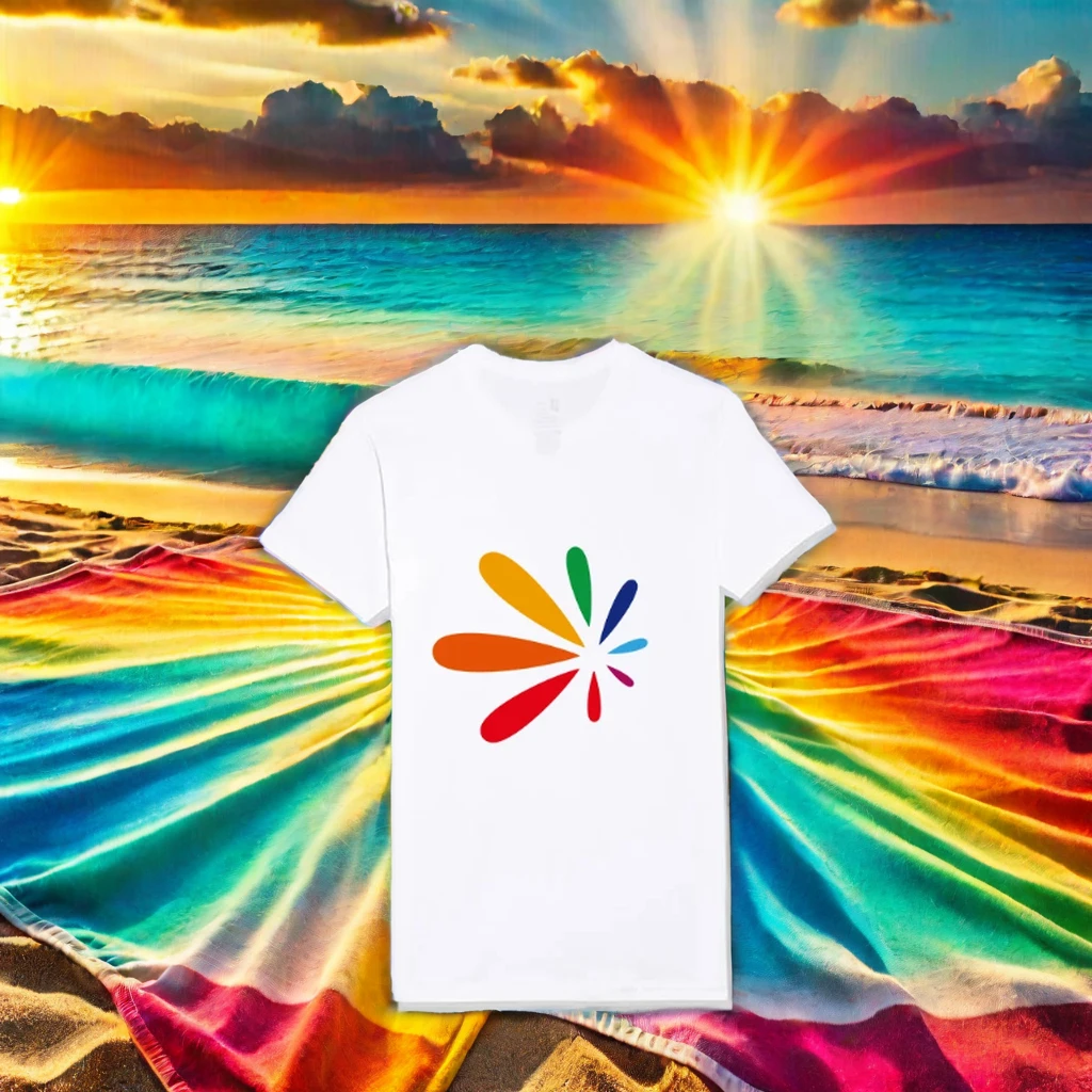 Dropshipping  Factory Customized  Logo Summer 100% Cotton Unique Refreshing White T-shirt For Boy Couple Suit Unisex