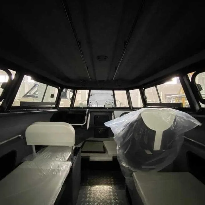 Professional Thickened Reinforced Aluminum Alloy Fishing Boat New Sea/Ocean Fishing Boat with Gas Fuel