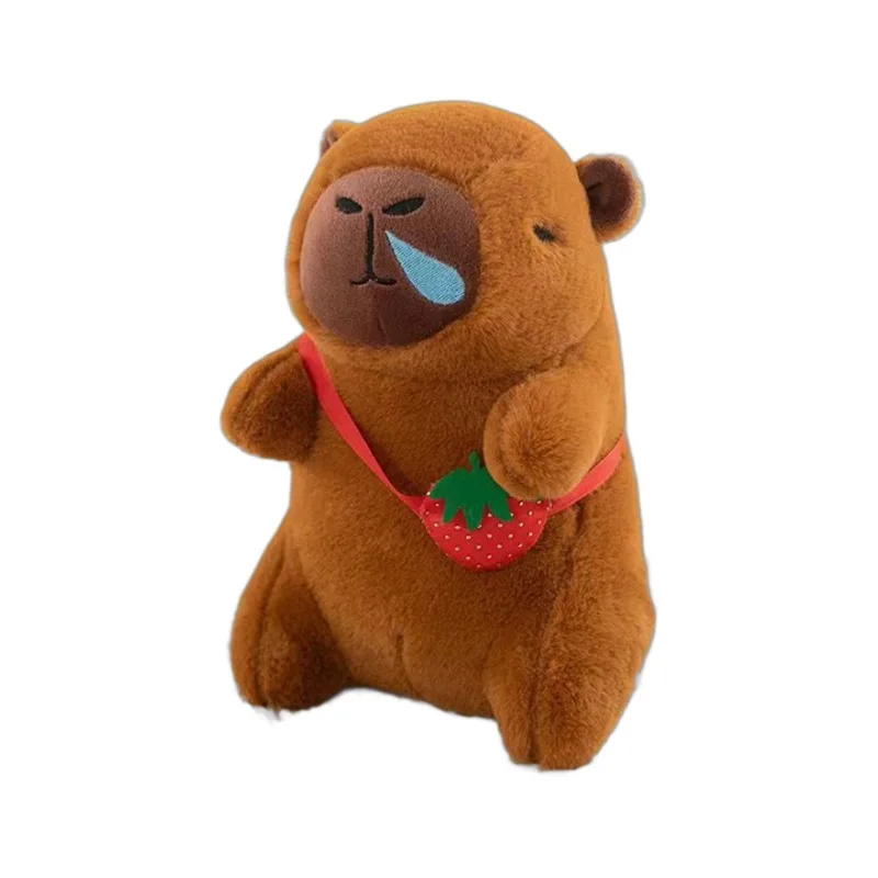 Новая 8-дюймовая плюшевая кукла capybara нейтральная детская Подарочная игрушка