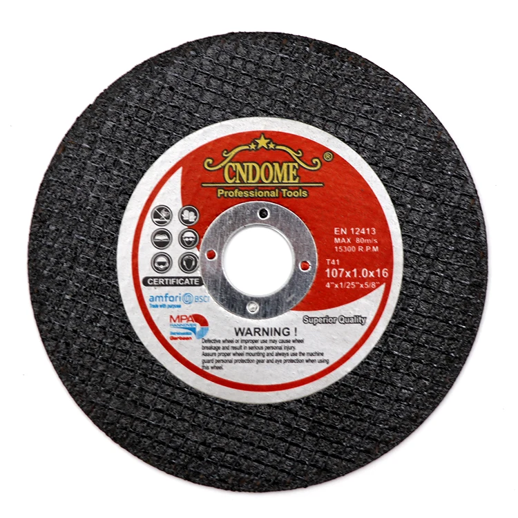 Angle grinder cutting disc 4inch thickness 1mm super thin cut off wheel for stainless steel abrasive disc green and black