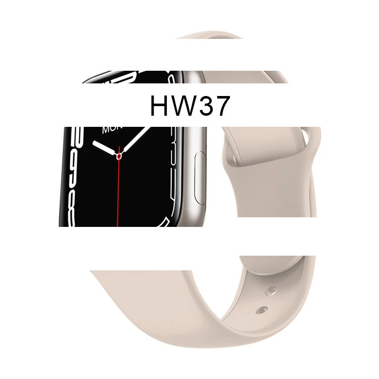 2021 New Products IP67 Waterproof Reloj Fitness Bands 2022 Trendy HW37 Series 7 Smart Watch with Call