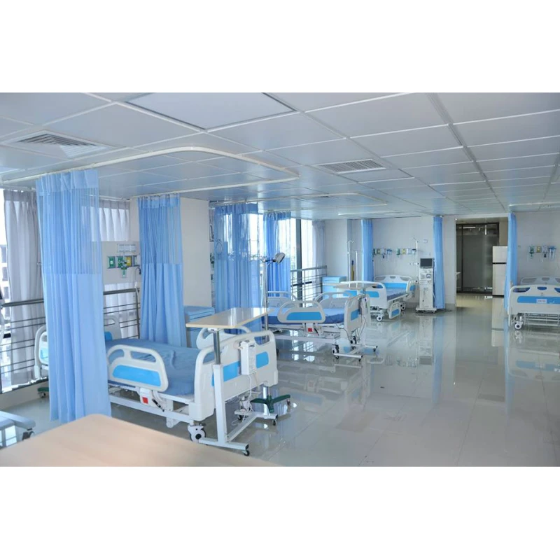 ICU Four Functions Manual Hospital 4 Cranks Bed