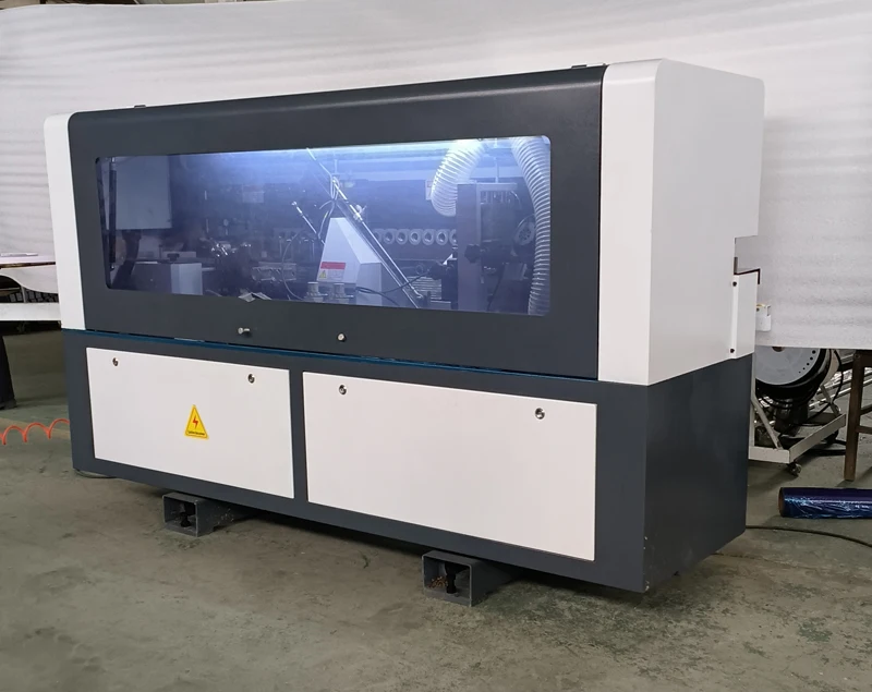 Woodworking CNC Melamine ABS MDF Board PVC Edge Banding Machine Automatic Edge Banding Machine with Fine Trimming