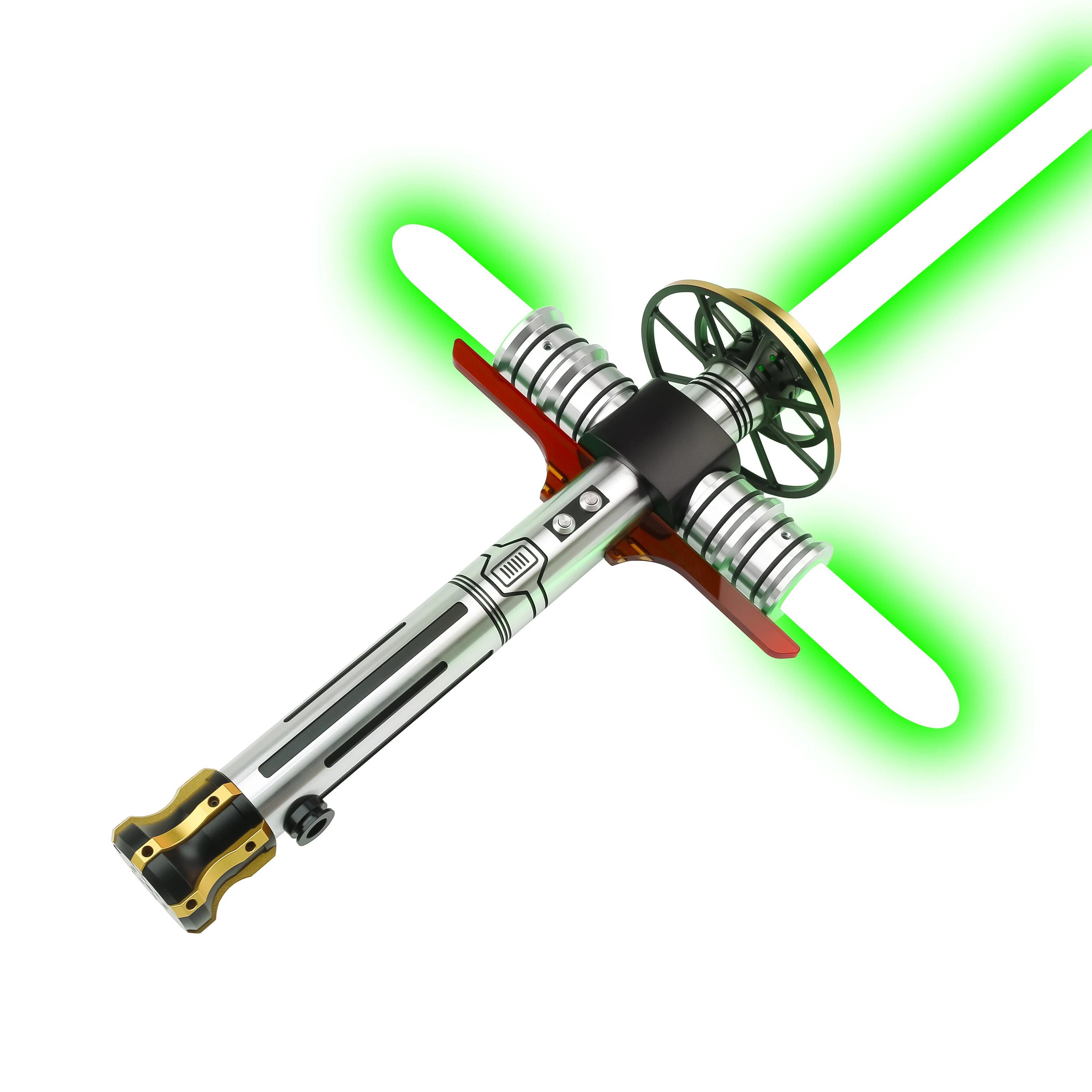TXQSABER New Cross Saber Swing Lightsaber  RGB Dueling Blade Factory direct sales metal handle Kylo Ren