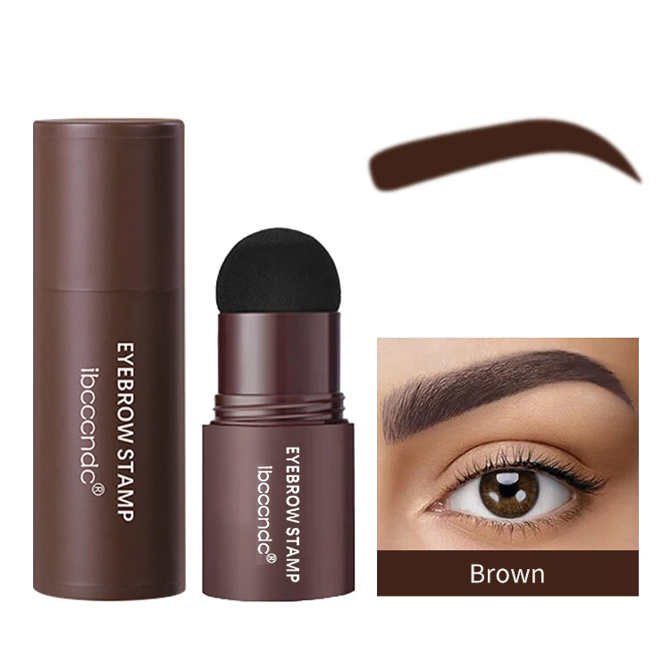 Beautiful Long Lasting Waterproof Eyebrow Stamp and Stencil Kit Eye Brow Stencil Stamp Kit
