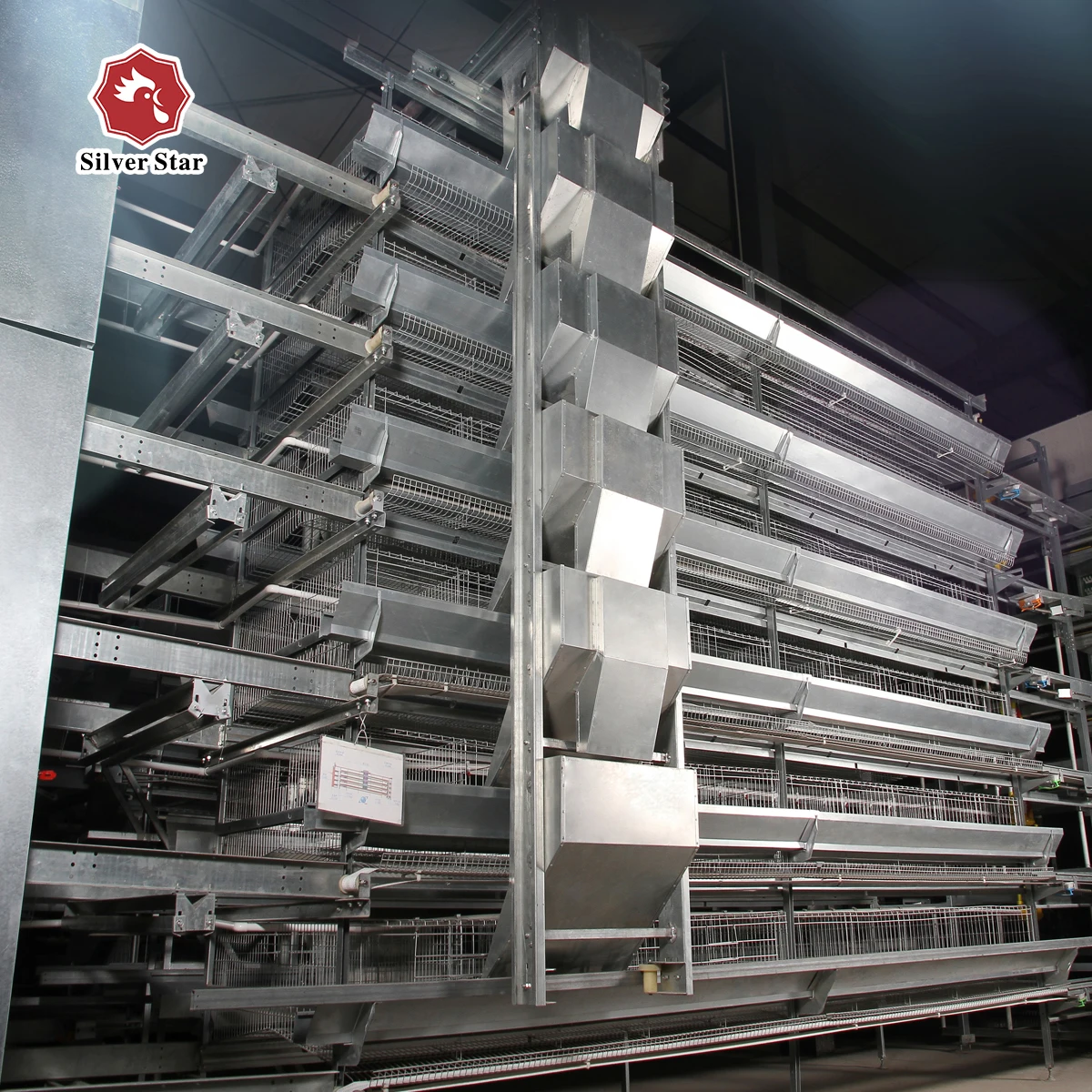 3.2 mm Thickness Famous Large Animal Chicken Cage With CE Certificate For Animal Chicken Farm