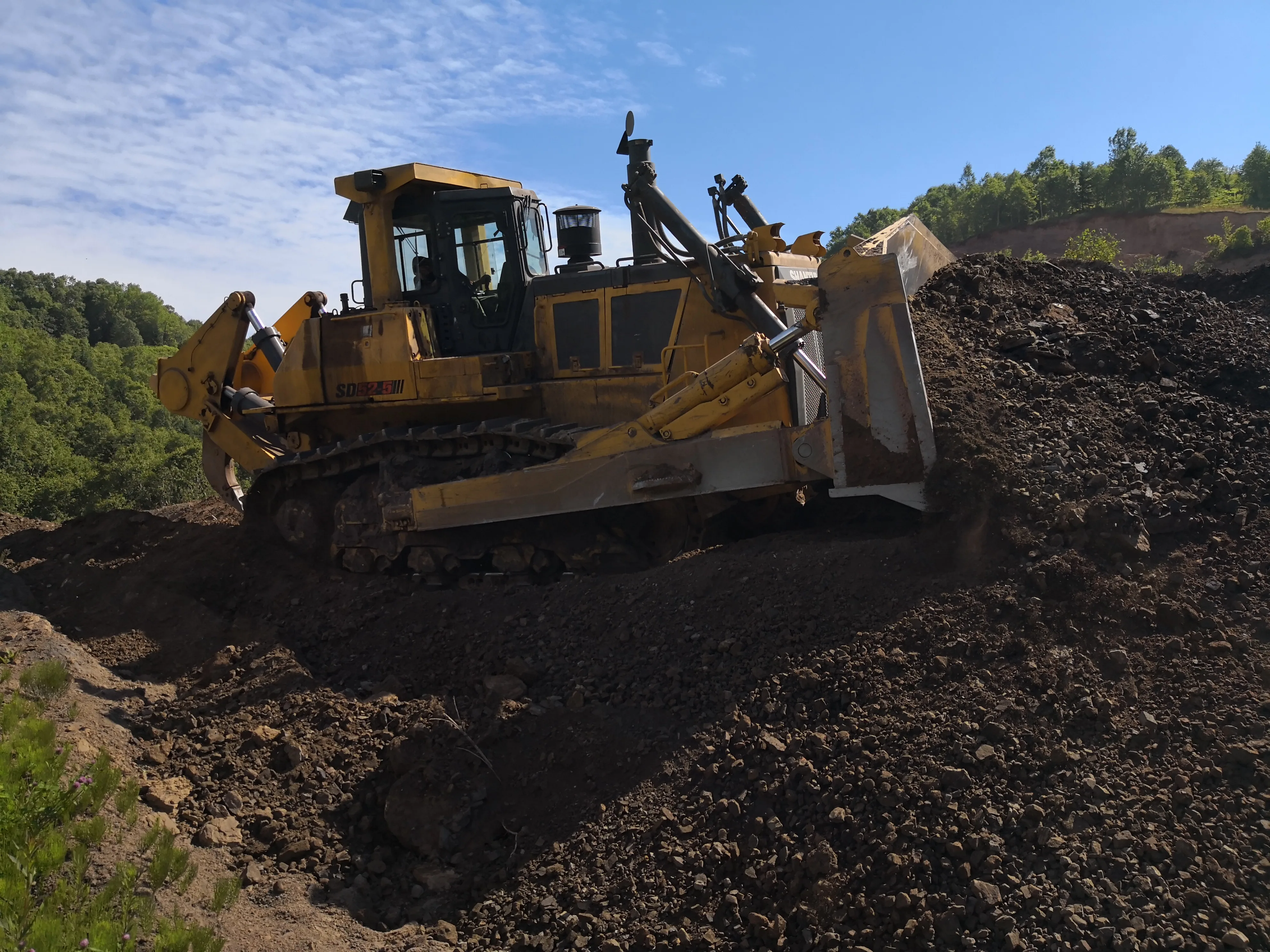 Shantui официальный SD52-5 520HP новый гусеничный бульдозер D10 D375 для продажи Китай sd52-5