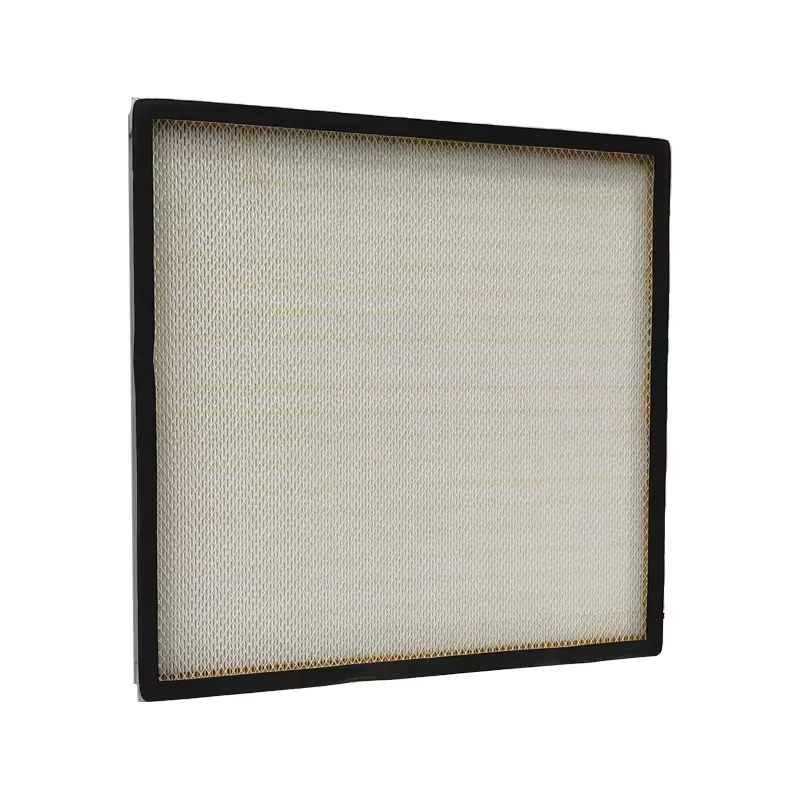 No partition high efficiency air filter plate frame air purification filter HVAC air conditioning ventilation duct filtration