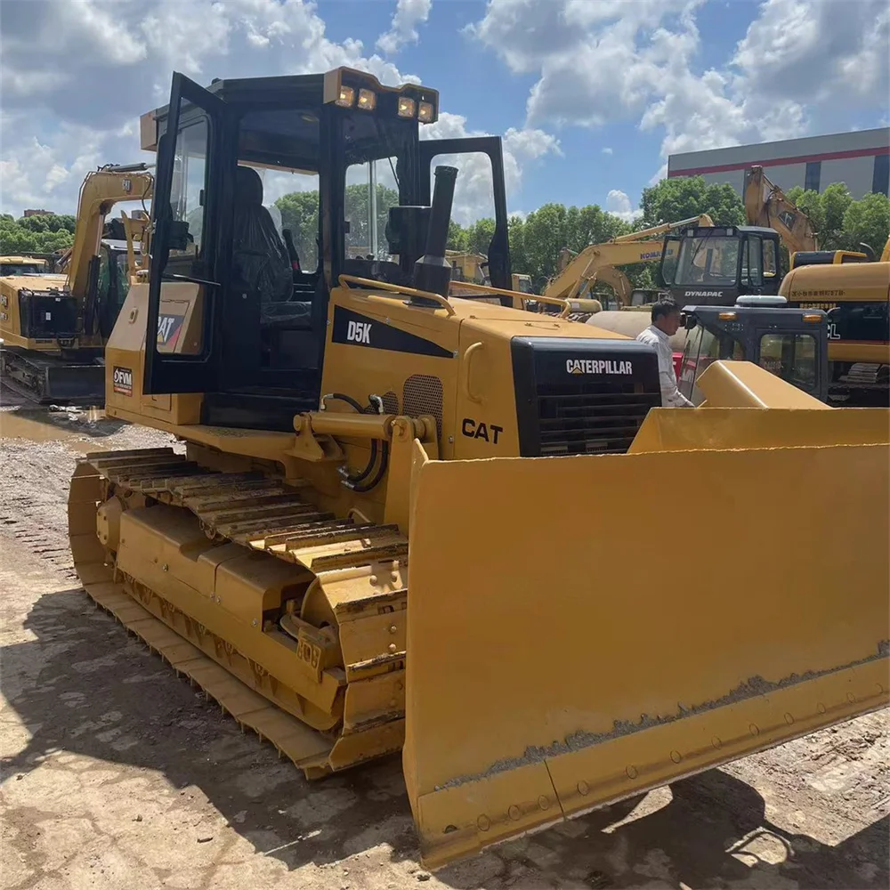 Low Price Used CAT D5K Dozer Construction Machinery Bulldozer Machine On Hot Sale