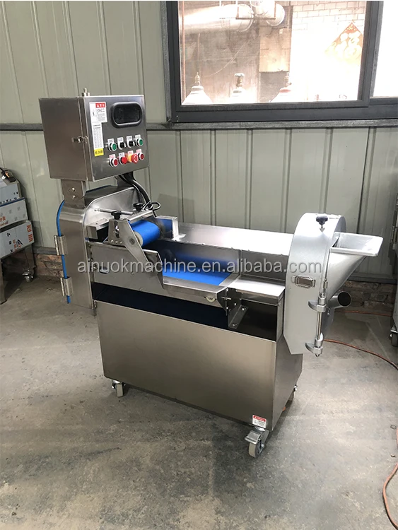industrial carrot dice spring green onion chili ginger lettuce vegetable cutting machine