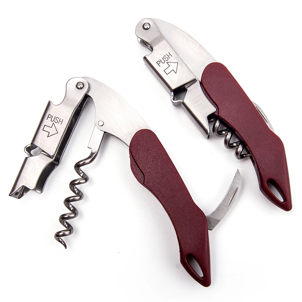 New 2022 Multi-functional 3-in-1 Waiters Corkscrews Wine Opener