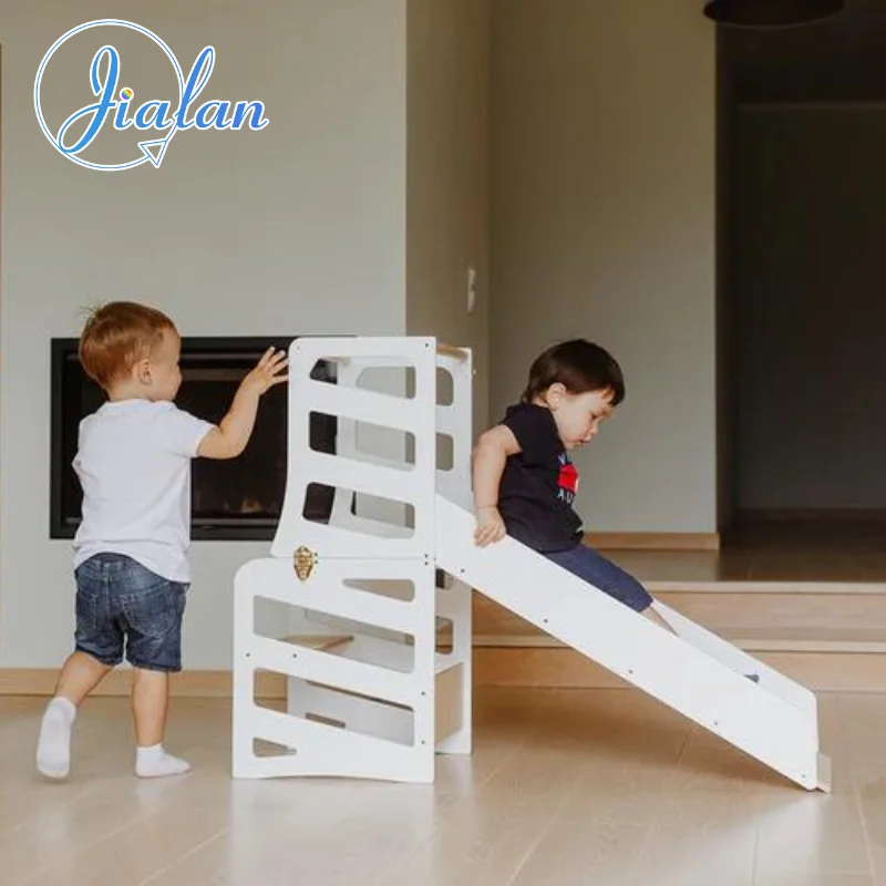 The Classic Convertible Learning Tower Kitchen Helper Toddler Step Stool The Learning Tower Company Learning Tower Foldable