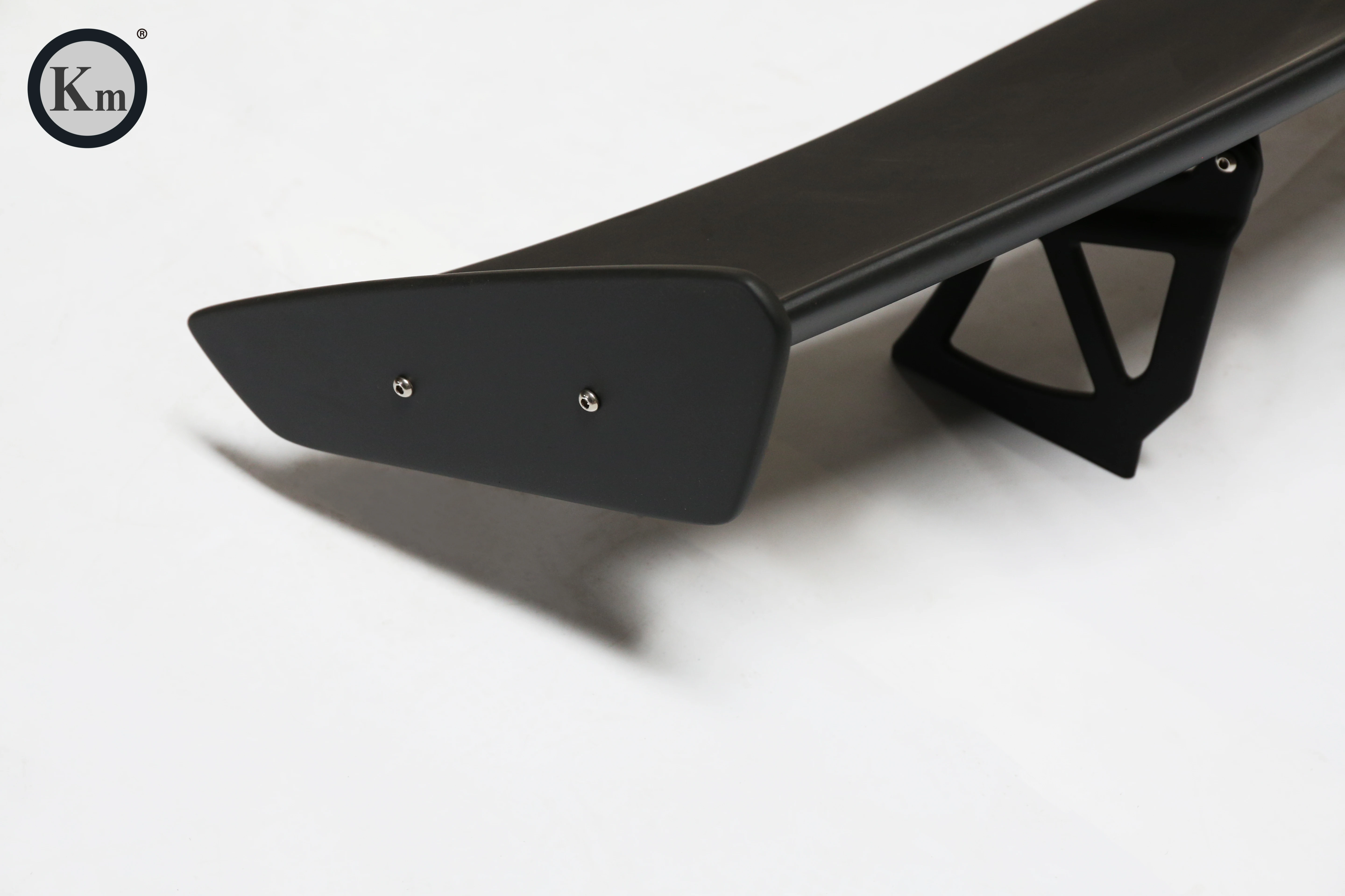 KM for Porsche 981 987 718 models FRP material  roof spoiler top wing rear spoiler