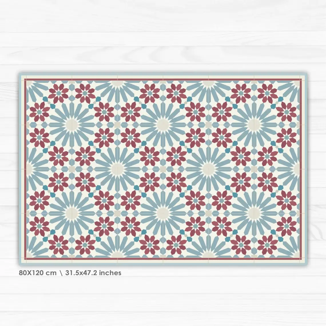 Vinyl Floor Mat Door Pad Outdoor Indoor Kitchen Living Room Bed Room Balcony Mat Easy Clean Non slip PVC Mat