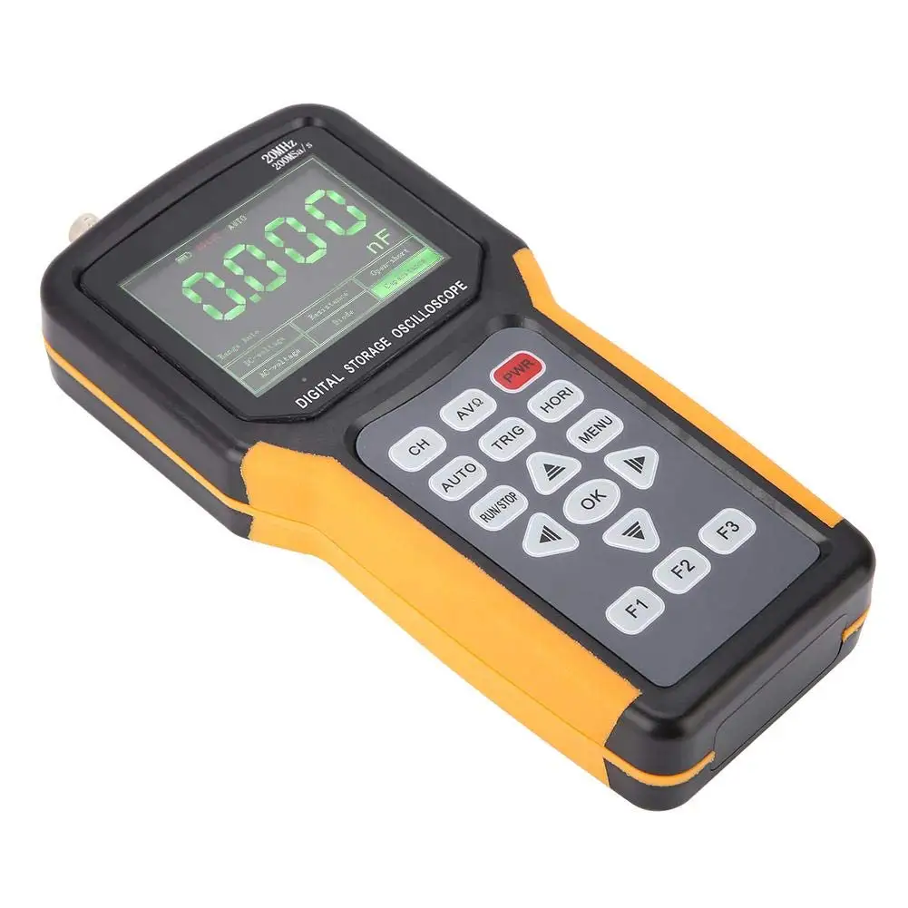 Handheld Oscilloscope Jds2012a Car Repair Maintenance Multimeter 20mhz