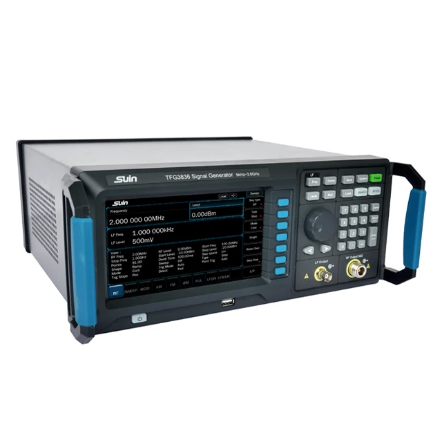 Tfg3836 3.6GHz rf signal source generator  with 0.01Hz high resolution