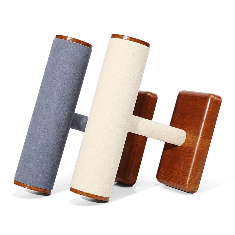 Jinsky Necklace Organizer Jewelry Display Stand Jewelry Organizer T-Bar Headband Holder for Chains, Bracelets, Earring Showcase