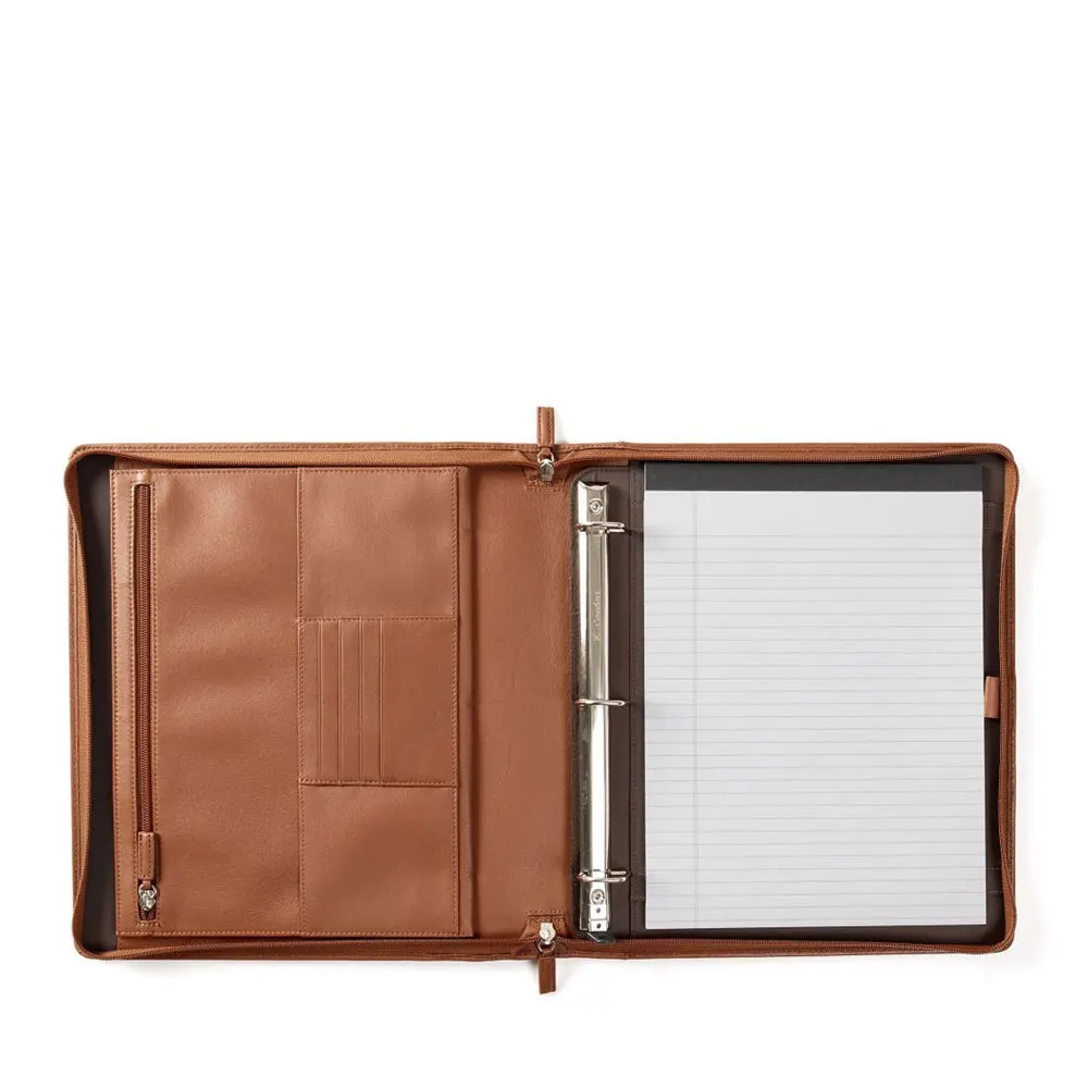 Resume Document File Organizer Business Padfolio Custom Leather Portfolio Binder