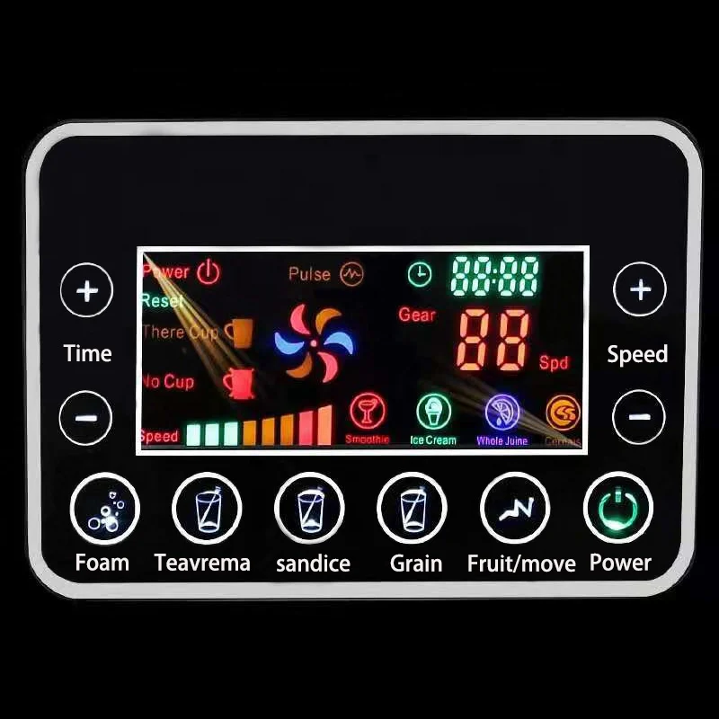 1800W Kitchen Professional Commercial Blender High Quality Smoothie Blender Low Noise Juicer Mixer Grinder