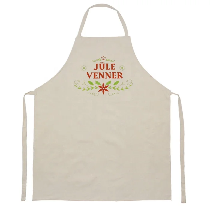 Factory Direct Sale Canvas Cooking Waterproof BBQ Chefs Kitchen Apron