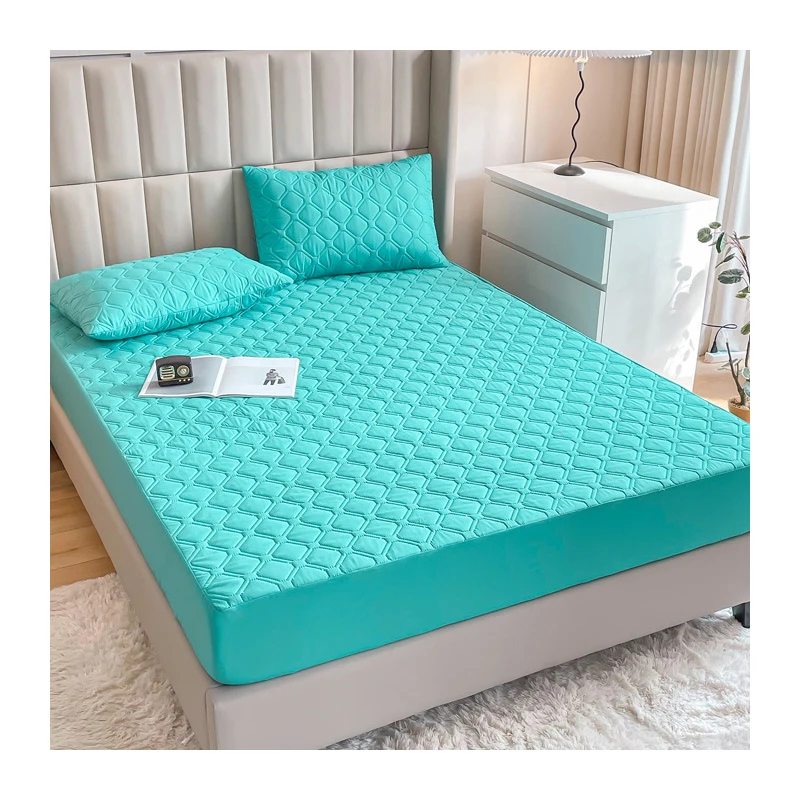 Wholesale Water proof Breathable Soft bed fitted sheet Protector Quilted Waterproof Mattress Cover Mattress protector