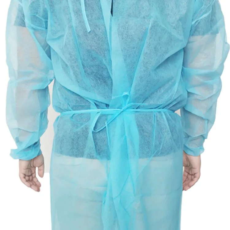 Factory wholesale disposable hospital isolation medical gown