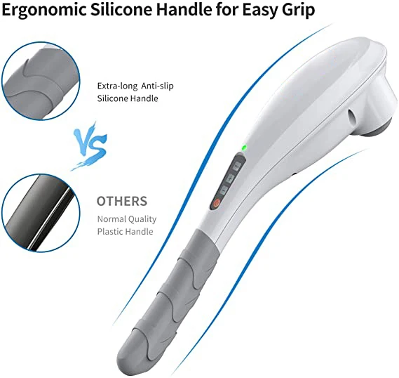 hot sale Portable multifunction whole body vibration massage hammer massage beating stick design electric hand held massage wand