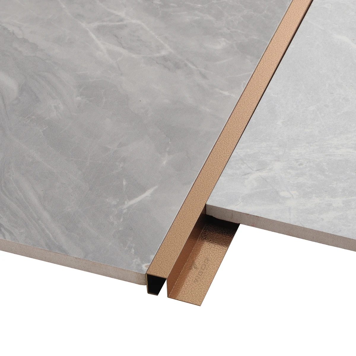 Chrome square edge tile trim embossed stainless steel wall edge protection tile trim matt stainless steel tile trim corners