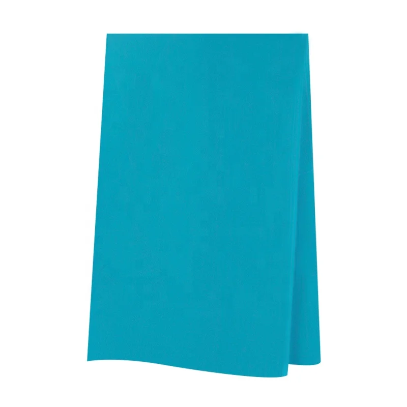 Custom plain dyeing 16/19/22/25/30/40mm sky blue color Silk Satin fabric 100% silk satin solid color fabric for shirts pajamas t